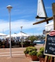 Zona de Restaurantes y costa Punta del Este.